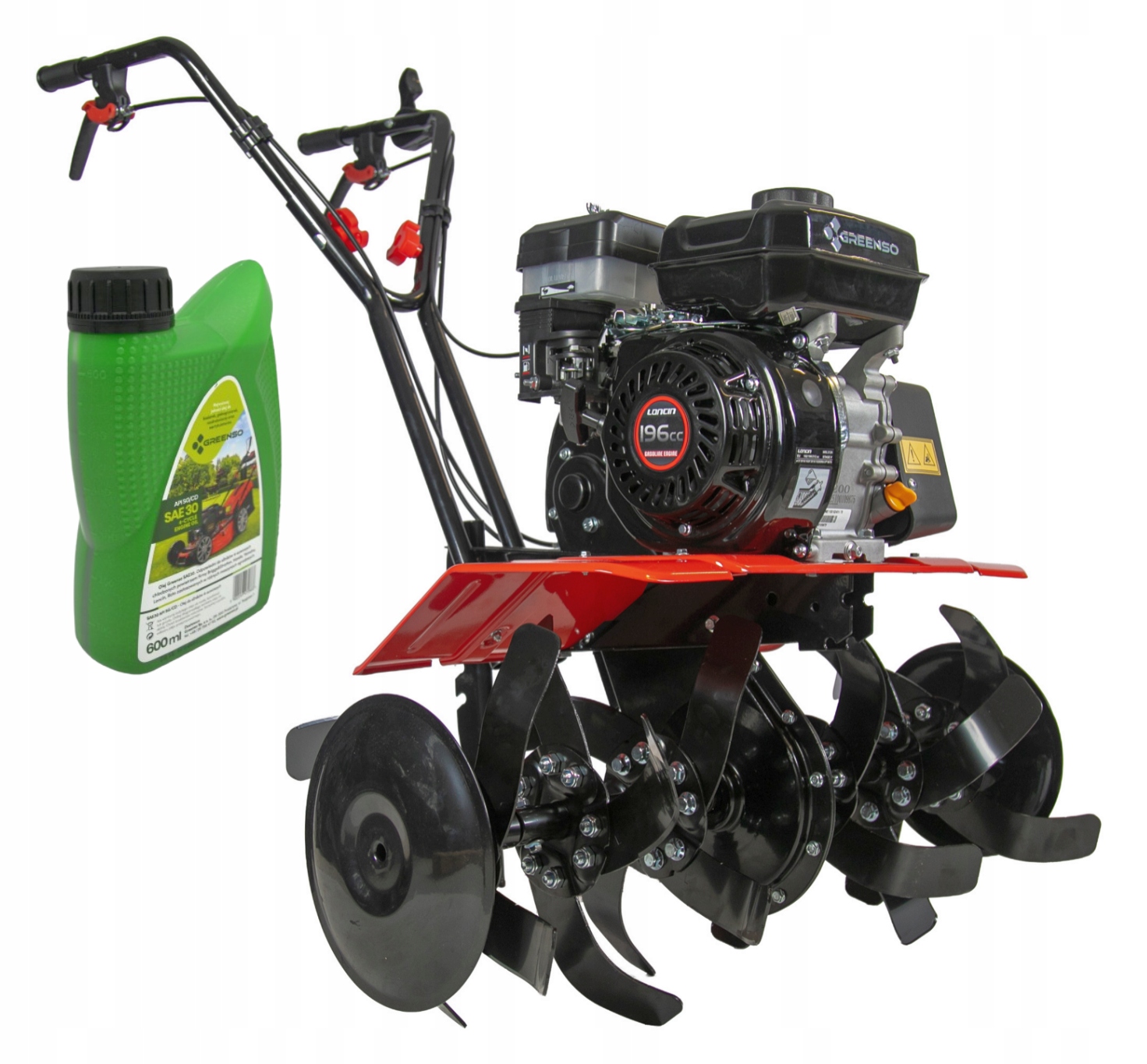 Benzínový kultivátor 85 cm, motor LONCIN Greenso GS85-L196W